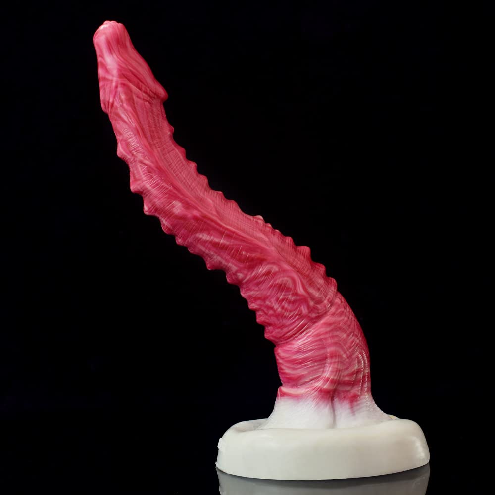 BeHorny Liquid Silicone Octopus Tentacle Dildo - Alien Fantasy Sex Toy with Strong Suction Cup for Hands-Free Play | Perfect for BDSM, Roleplay & Solo Pleasure