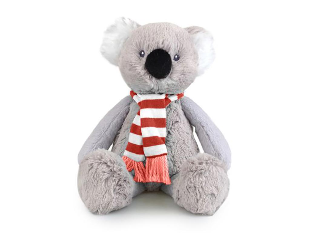 **Cute Christmas Koala Plush Toy for Babies - Soft Stuffed Animal Gift for Kids, Holiday Decor & Nursery Cuddler**