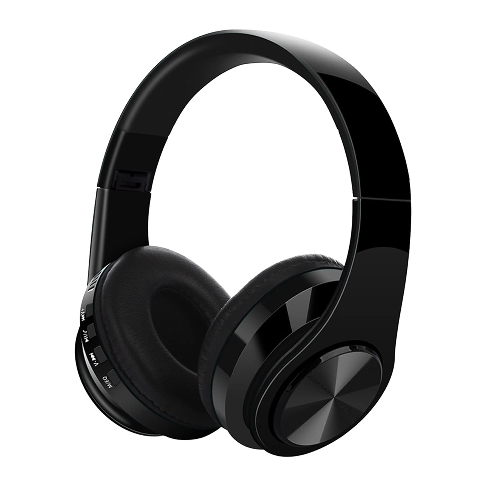 Foldable Bluetooth 5.0 Wireless Headphones with HiFi Stereo Sound, Lightweight Over-Ear Headset with Built-in Mic - Perfect for Travel, Workouts & Home Office Use