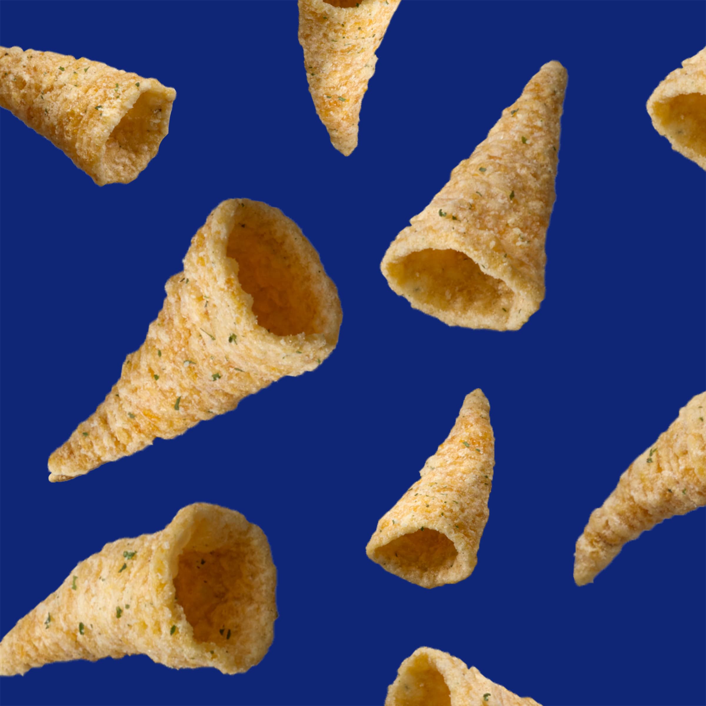 Bugles Crispy Corn Snacks - Hidden Valley Ranch Flavor (7.5 oz) | Crunchy Party Snacks for Movie Nights, Road Trips & Office Breaks