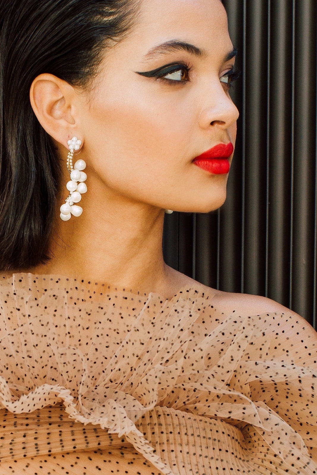 iola Elegant Dangle Earrings for Women - Hypoallergenic Gold Plated Jewelry - Perfect for Parties, Weddings & Everyday Wear