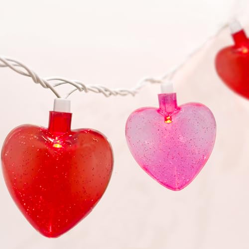 Glitter Red Pink Heart