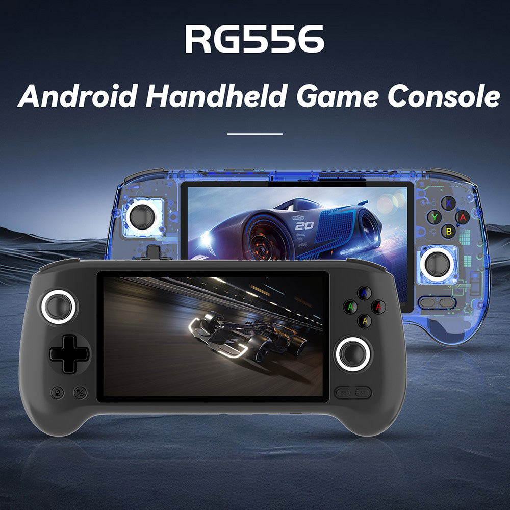 ANBERNIC RG556 Android Handheld Game Console - 256GB Storage, Supports 8000+ Games - Portable Gaming for Travel, Commute & Home Entertainment