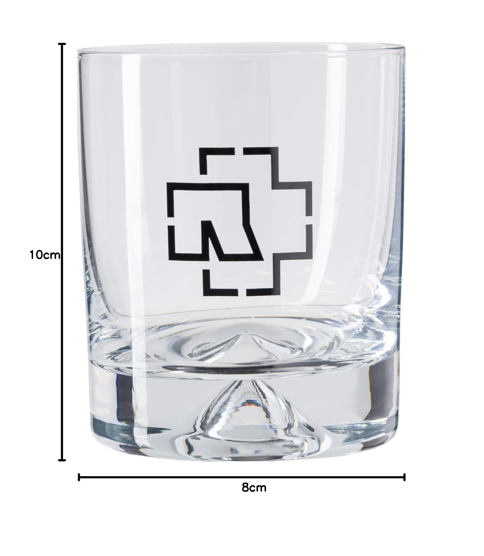 Official Rammstein Band Logo Tumbler Set - 2 Pack 0.29L Stainless Steel Drinkware for Beer, Cocktails & Home Bar - Perfect for Concerts, Parties & Fan Gifts