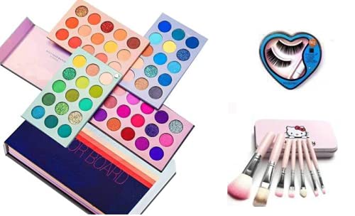 60 Color Eyeshadow Palette - High Pigmented Matte & Shimmer Professional Makeup Kit for Day & Night Looks | Perfect for Party, Wedding, and Everyday Makeup