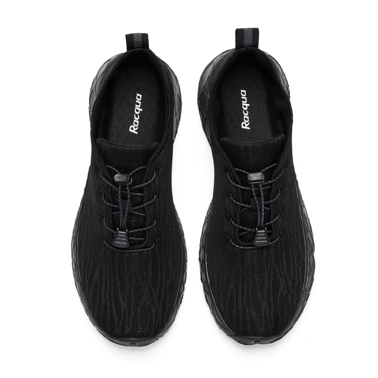 Racqua Unisex Breathable Mesh Water Shoes for Women & Men - Lightweight Quick-Dry Aqua Shoes for Beach, Swimming, Surfing & Water Sports
