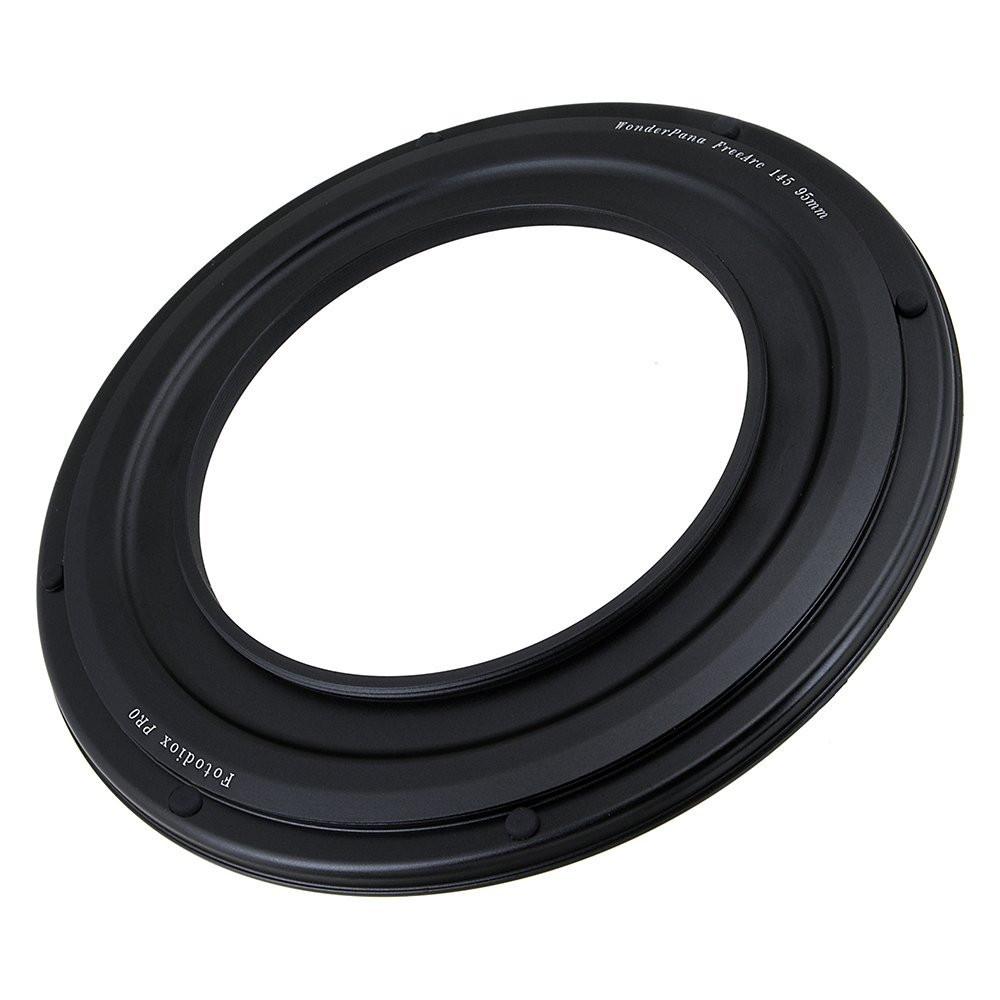 Fotodiox WonderPana 145 Step Up Ring - Anodized Black Metal Adapter for 77mm/82mm/95mm Lens to 145mm Round Filters - Perfect for Landscape, Long Exposure & Professional Photography