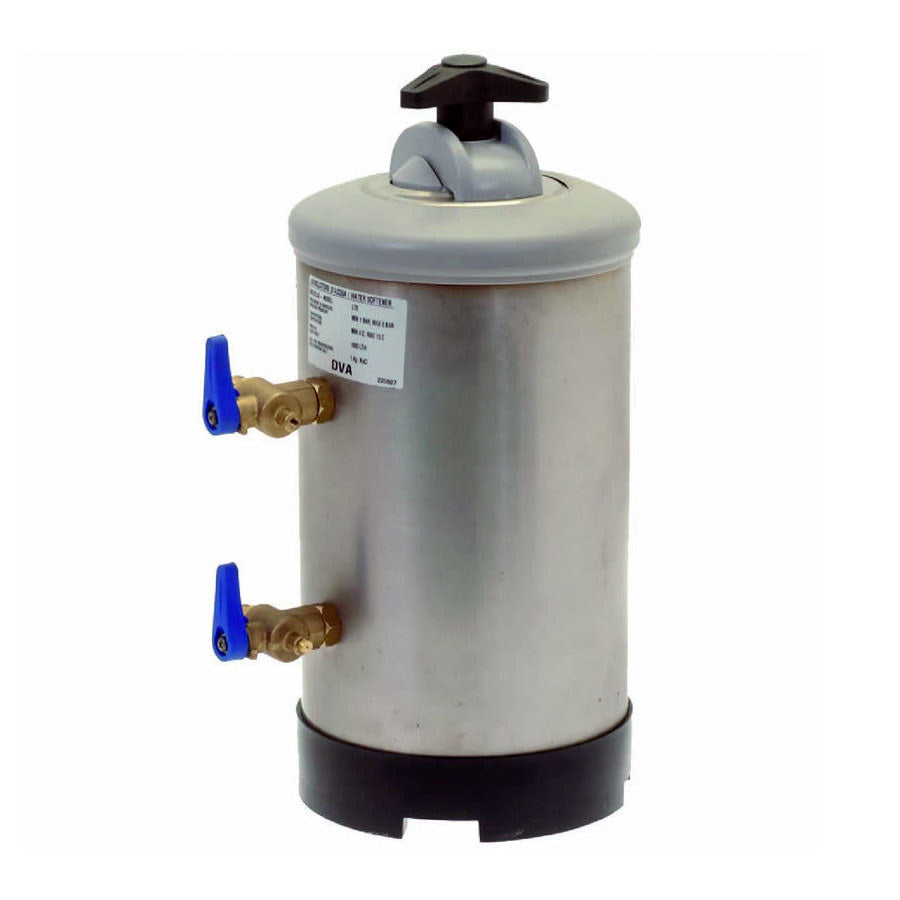 8 Liter Rechargeable Water Softener for Espresso Machine - Improve Coffee Taste & Extend Appliance Life - Perfect for Home & Commercial Use