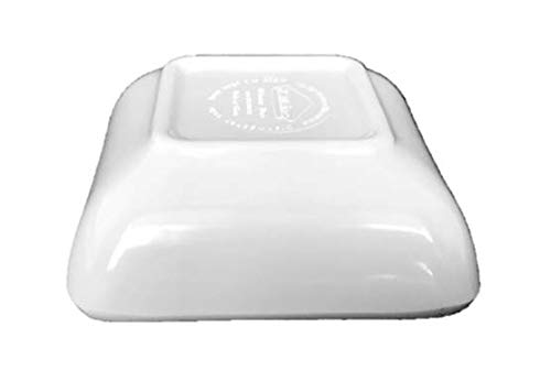 Lucky Star Melamine Square Dipping Plates for Soy Sauce, Mustard & Wasabi - 2.5 oz Capacity (2-7/8