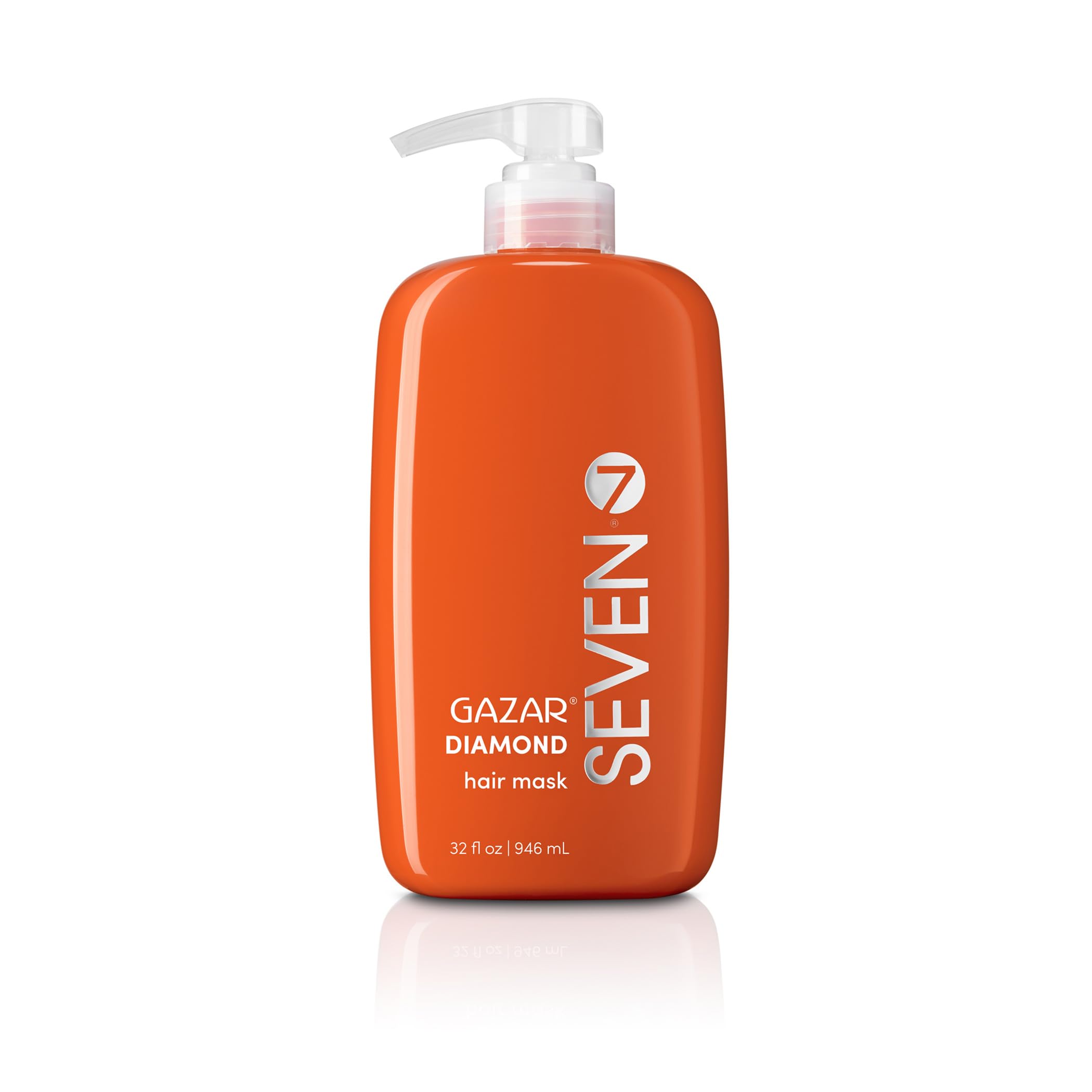 SEVEN Haircare Gazar Diamond Hair Mask - Deep Conditioning Treatment for Women & Men | Hydrating & Shining with Honey & Green Tea | Sulfate & Paraben Free | Cruelty Free | Made in USA | Perfect for Dry, Damaged Hair & Salon-Quality Results at Home