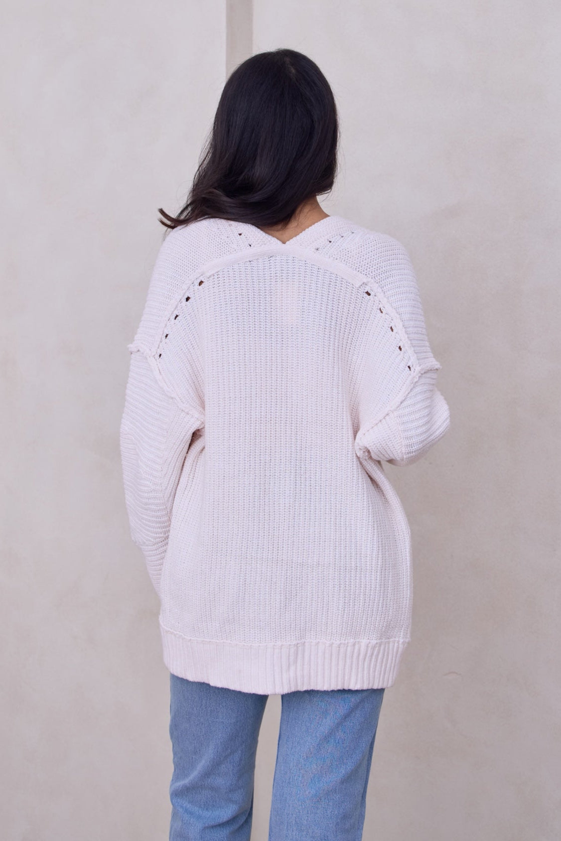 Stylish Ribbed Knit Open Front Cardigan Sweater for Women - Perfect for Layering in Fall & Winter