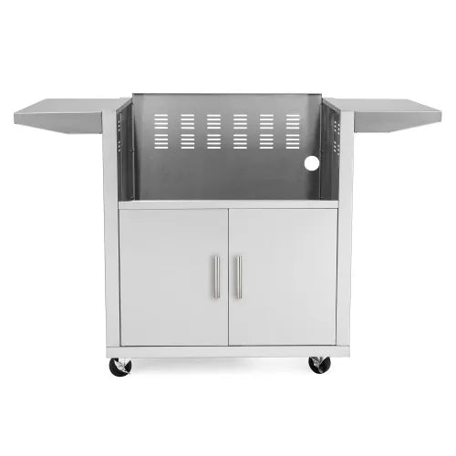 Blaze Griddle Cart - Premium Outdoor Flat Top Grill with Foldable Cart for Backyard, Camping & Tailgating - Heavy Duty Stainless Steel Griddle with Side Shelves & Storage - Perfect for BBQ, Grilling & Outdoor Cooking
