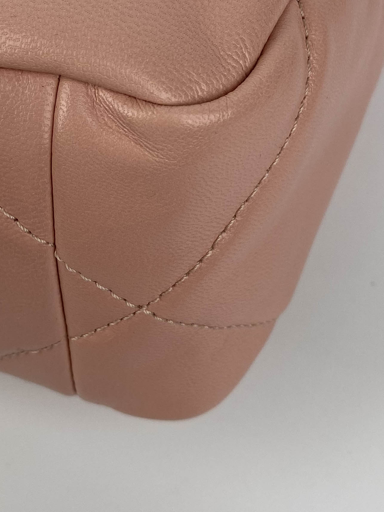 Chanel Blush Pink Small C19 Bag - Luxury Quilted Leather Crossbody Handbag for Women | Perfect for Date Night, Parties & Special Occasions