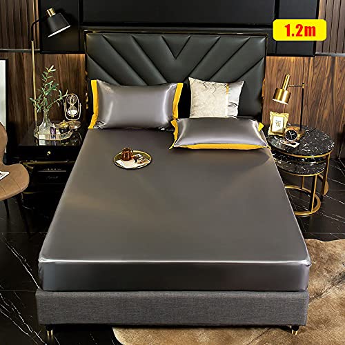 VALINK Full Fitted Sheet Set - Ultra Soft Ice Cooling Bed Sheets with Pillowcases, Non-Slip Deep Pocket Design, Fade & Wrinkle Resistant, Machine Washable - Perfect for Hot Sleepers & Summer Nights