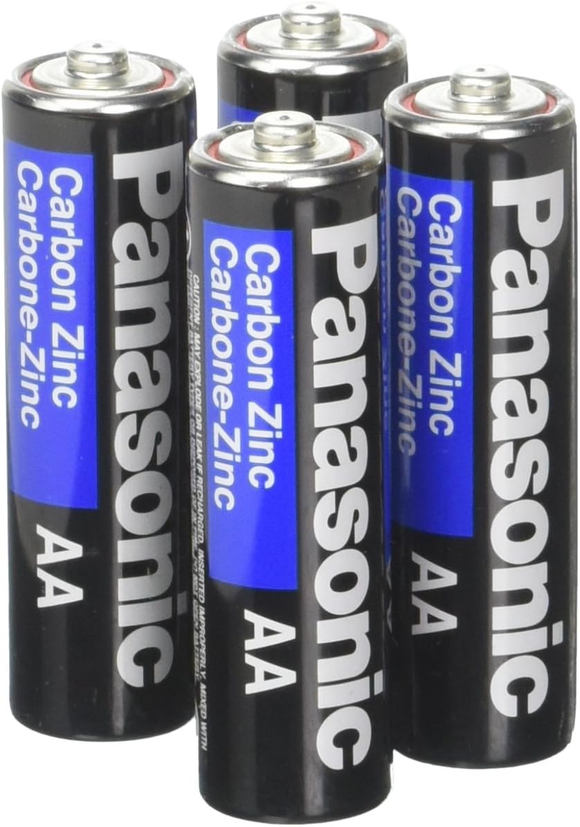 Panasonic AA Heavy Duty Alkaline Battery - Long-Lasting Power for Flashlights, Toys, Remote Controls & More