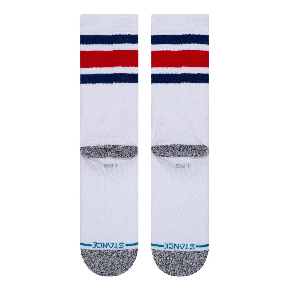 Stance Boyd St Socks for Men - Comfortable Athletic Crew Socks in Blue - Perfect for Running, Basketball & Everyday Wear
