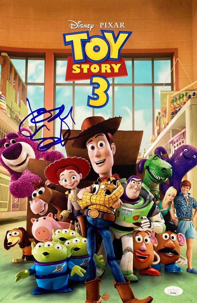 Joan Cusack Autographed Toy Story 3 Movie Poster 11x17 - JSA Certified Collectible for Disney Fans & Movie Memorabilia Enthusiasts - Perfect for Home Theater, Office Decor, or Gift Giving
