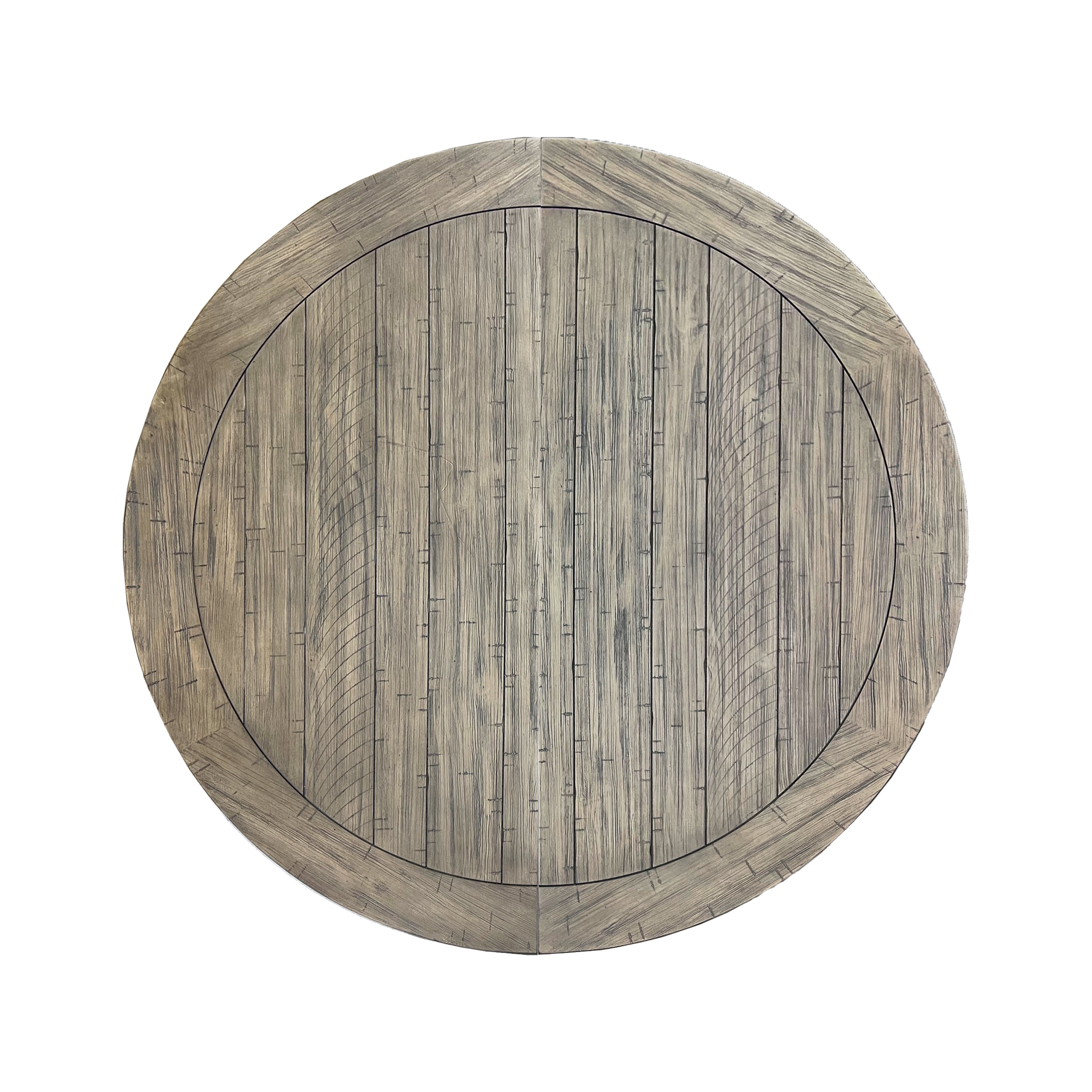 Roundhill Furniture Harola Round Pedestal Dining Table with 18