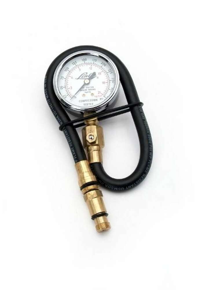 COMP Cams POW301050 Compression Tester (0-300 PSI) - Professional Engine Diagnostic Tool for Automotive, Motorcycle & Small Engine Repair - Perfect for Mechanics & DIY Enthusiasts