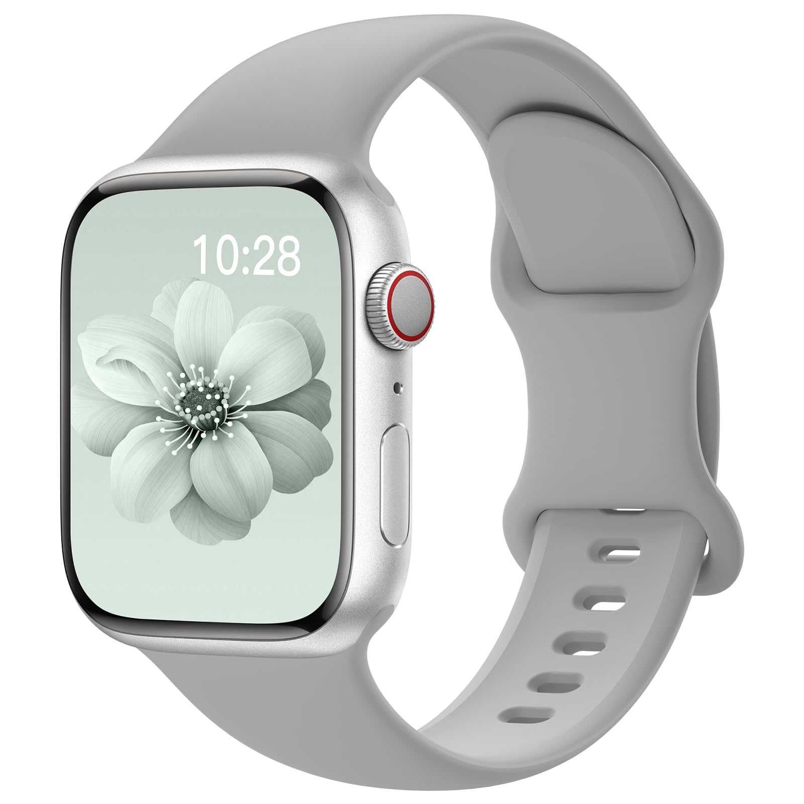 Yoohoo Sport Straps - Soft Silicone Replacement Watch Bands Compatible with Apple Watch 38mm 40mm 41mm 42mm (Series 10/9/8/7/6/5/4/3/2/1/SE) for Women & Men - Perfect for Running, Gym Workouts & Everyday Wear