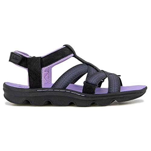 Black/Lavender