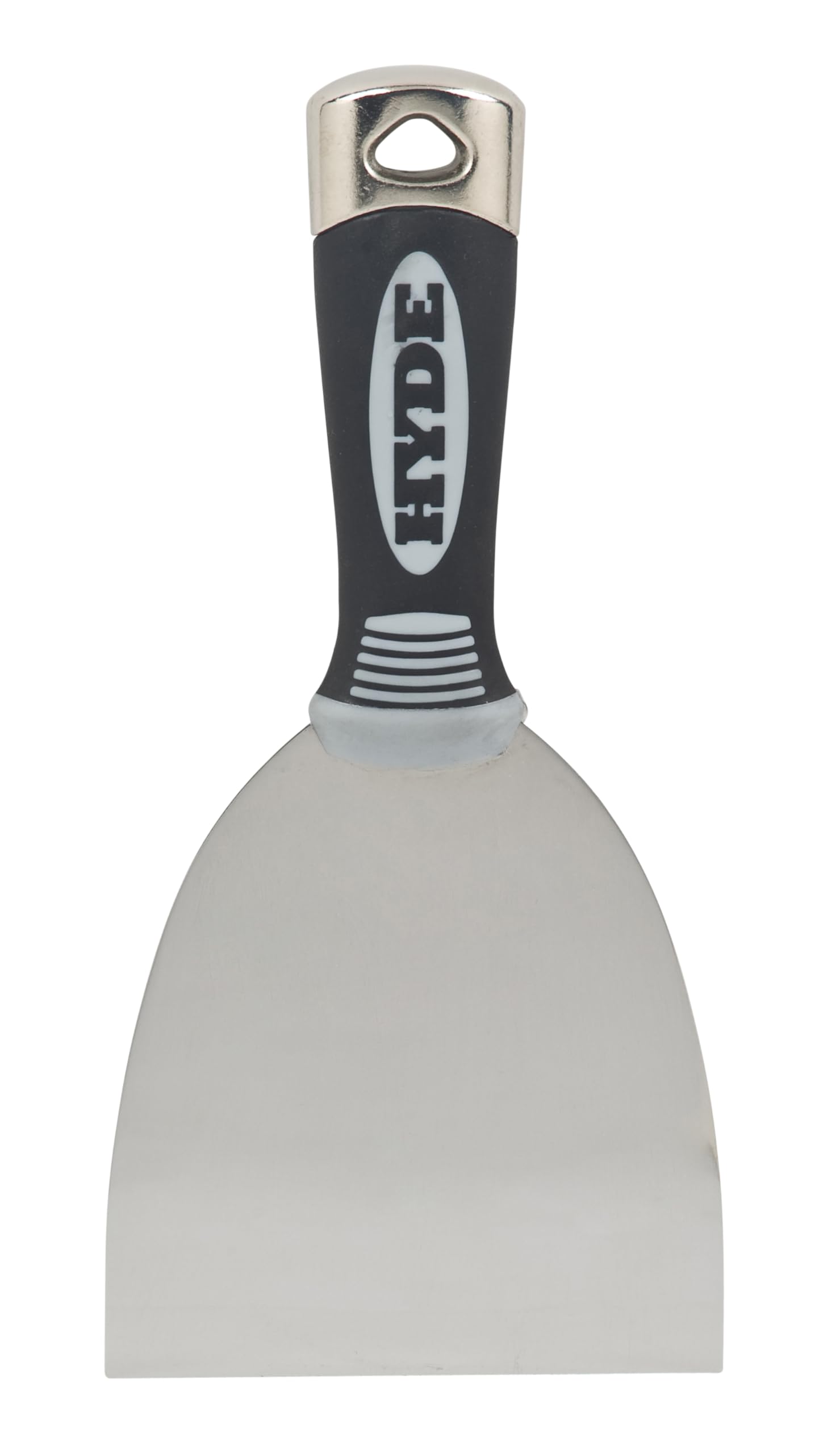 HYDE 06578 Flexible 4-Inch Putty Knife - Premium Stainless Steel Blade for Drywall, Spackling, and Paint Repair - Perfect for DIY Home Improvement and Professional Use