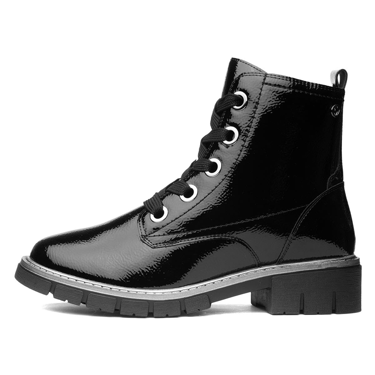 Lotus JoJo Women's Black Ankle Boots - Size 5 UK (US Size 7) - Stylish Chunky Heel Chelsea Boots for Women - Perfect for Casual Outfits, Office Wear & Fall Fashion