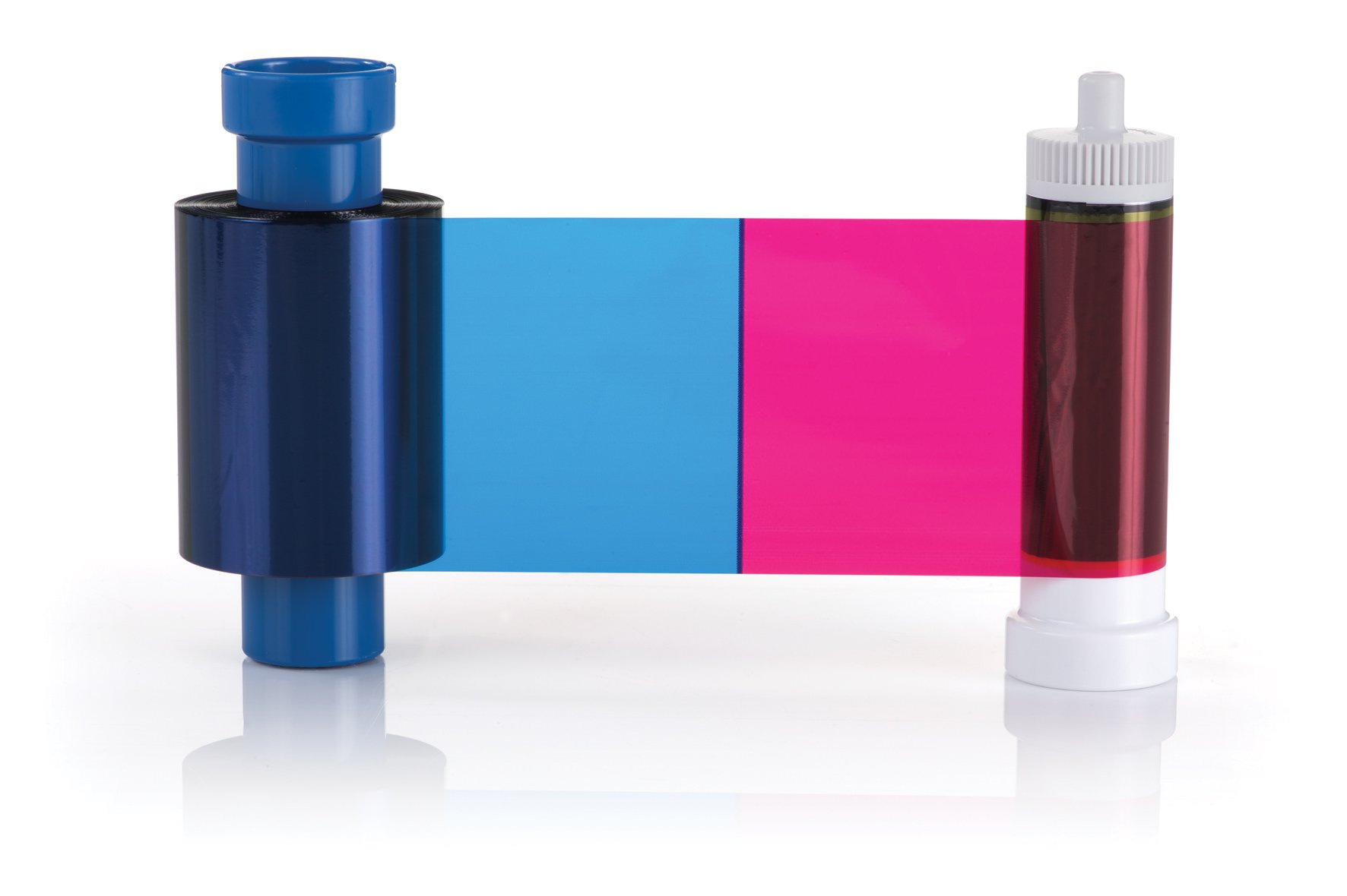 Bodno Magicard MA250YMCKOK Color Ribbon - YMCKOK - 250 Prints with Software Demo | Ideal for ID Card Printing, Badge Making & Office Security Systems