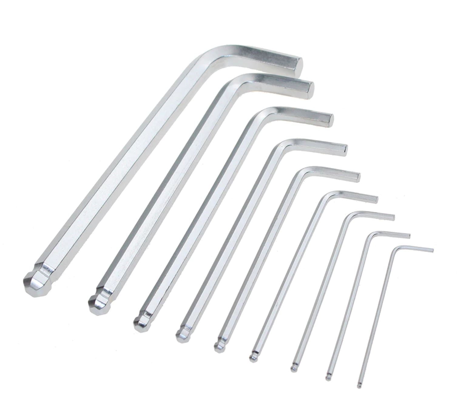 9-Piece Metric Allen Wrench Hex Key Set - Professional Tool Kit for Furniture Assembly, Bicycle Repair & DIY Home Improvement Projects