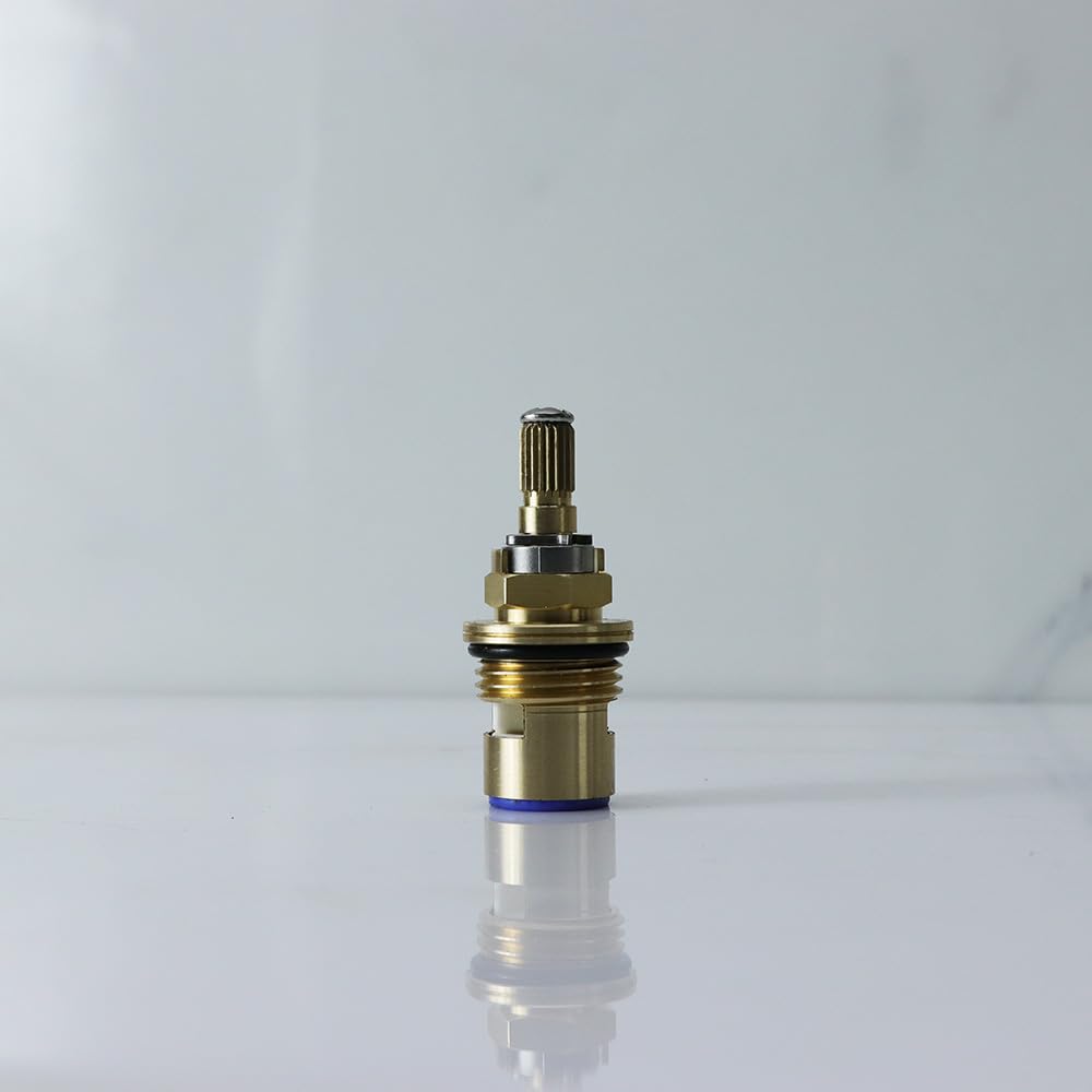Kohler K-GP77005-RP & K-GP77006-RP Ceramic Valve Set - Rough Plate Finish - Compatible with Kohler Faucets - Perfect for Bathroom & Kitchen Sink Repairs