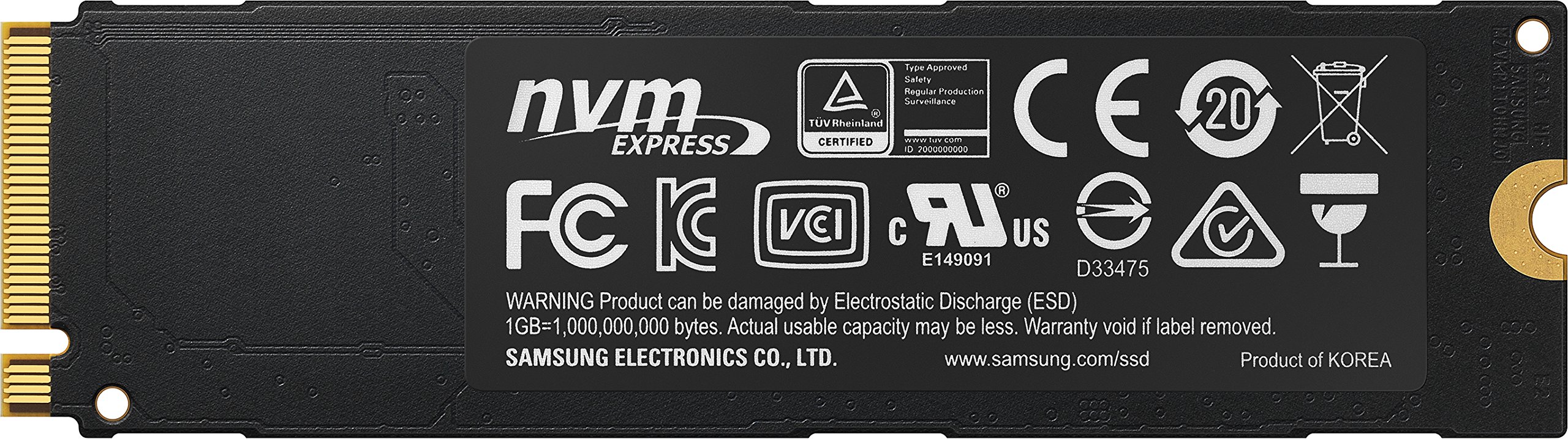 Samsung 960 PRO 2TB NVMe M.2 SSD - MZ-V6P2T0BW - High-Speed PCIe Gen3 x4 Internal Solid State Drive for Business, Gaming & Content Creation