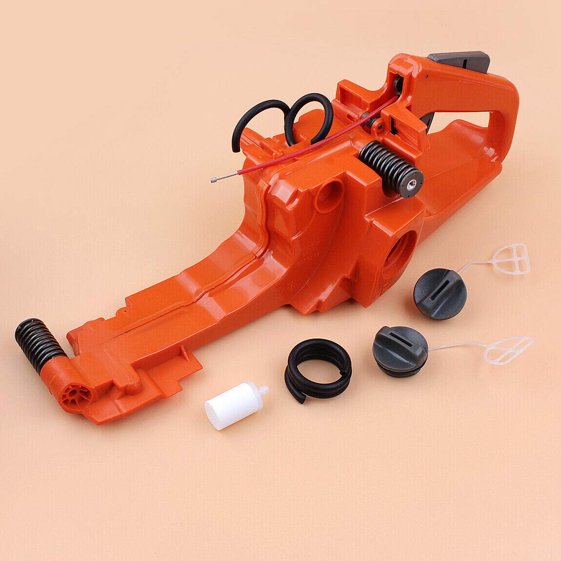 Jonsered CS 2165 CS 2166 Chainsaw Replacement Gas Fuel Tank & Rear Handle Assembly - Compatible with CS2165 CS2166 Models - Perfect for Forestry Work, Tree Cutting & Professional Landscaping