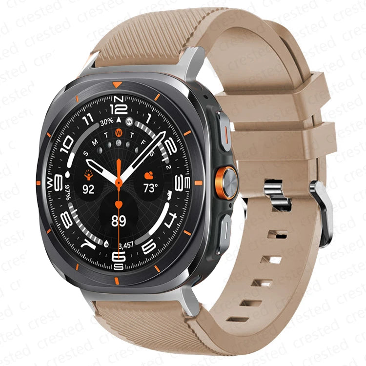 Rugged Band for Samsung Galaxy Watch Ultra - Durable Military-Grade Strap for Outdoor Sports & Fitness Tracking