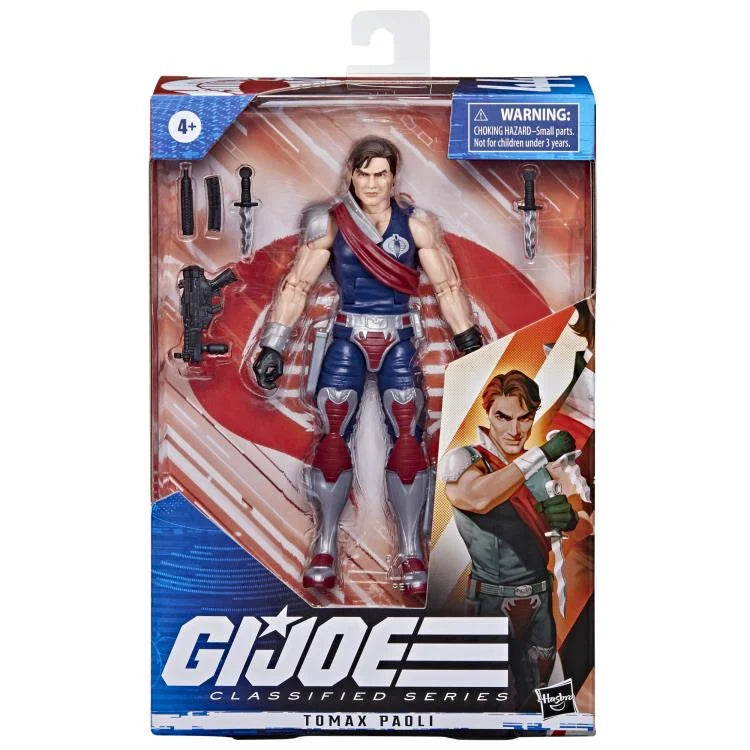 G.I. Joe: Classified Series Tomax & Xamot Paoli Twins Action Figure - 6-Inch Collectible Toy for Fans & Display - Perfect for G.I. Joe Collections, Dioramas, and Play Battles