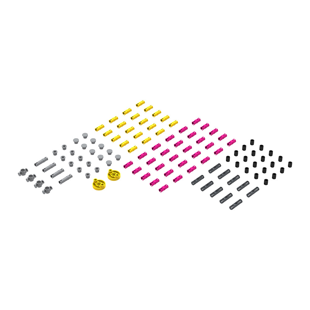 Micro:Bit Robotics Workshop Connector Kit - 91 Assorted Electronic Components for STEM Projects | Perfect for DIY Robotics, Coding Classes & Maker Education