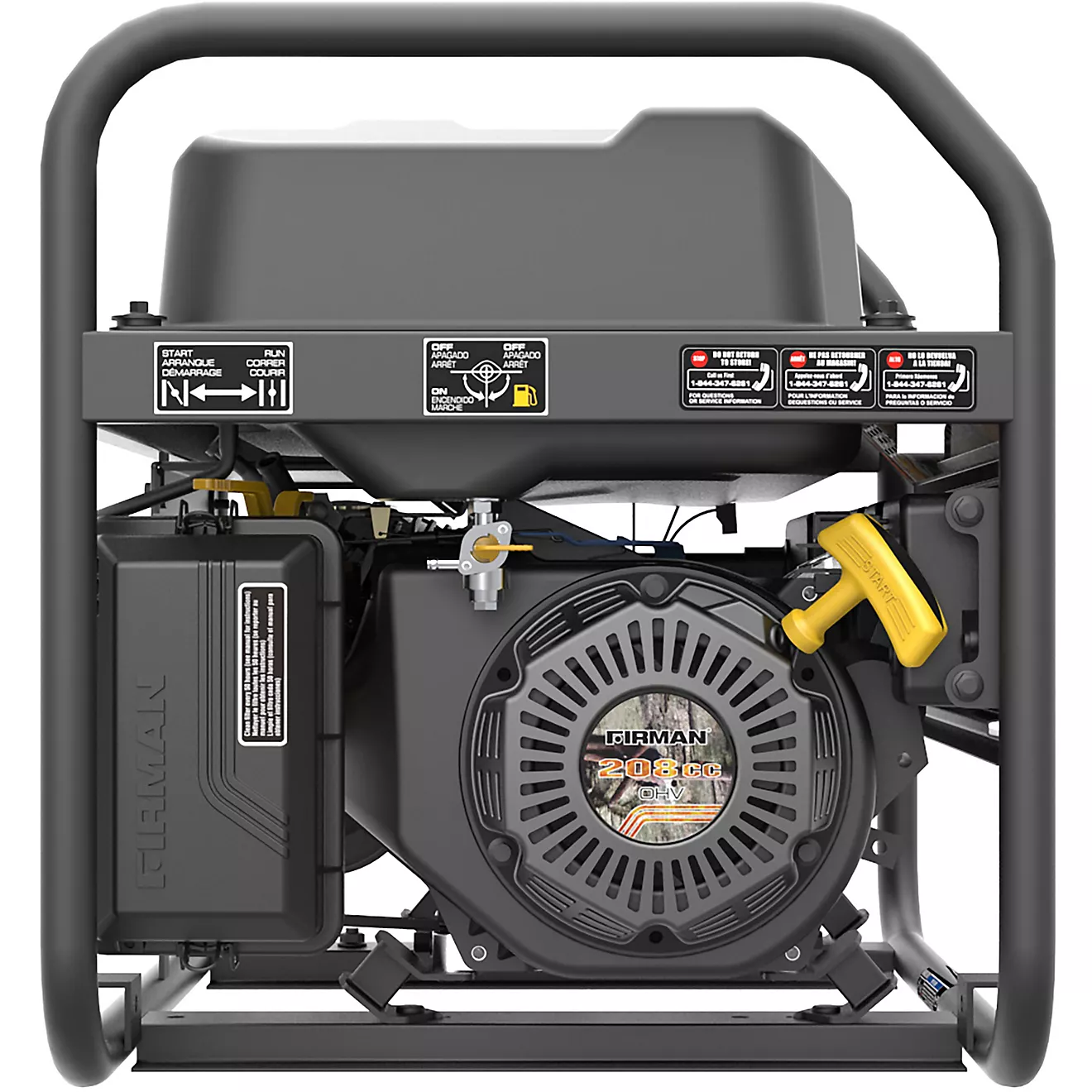 Firman P03609 3650W/4550W Portable Gas Generator with Camouflage Design - Reliable Power for Camping, Outdoor Adventures & Emergency Backup