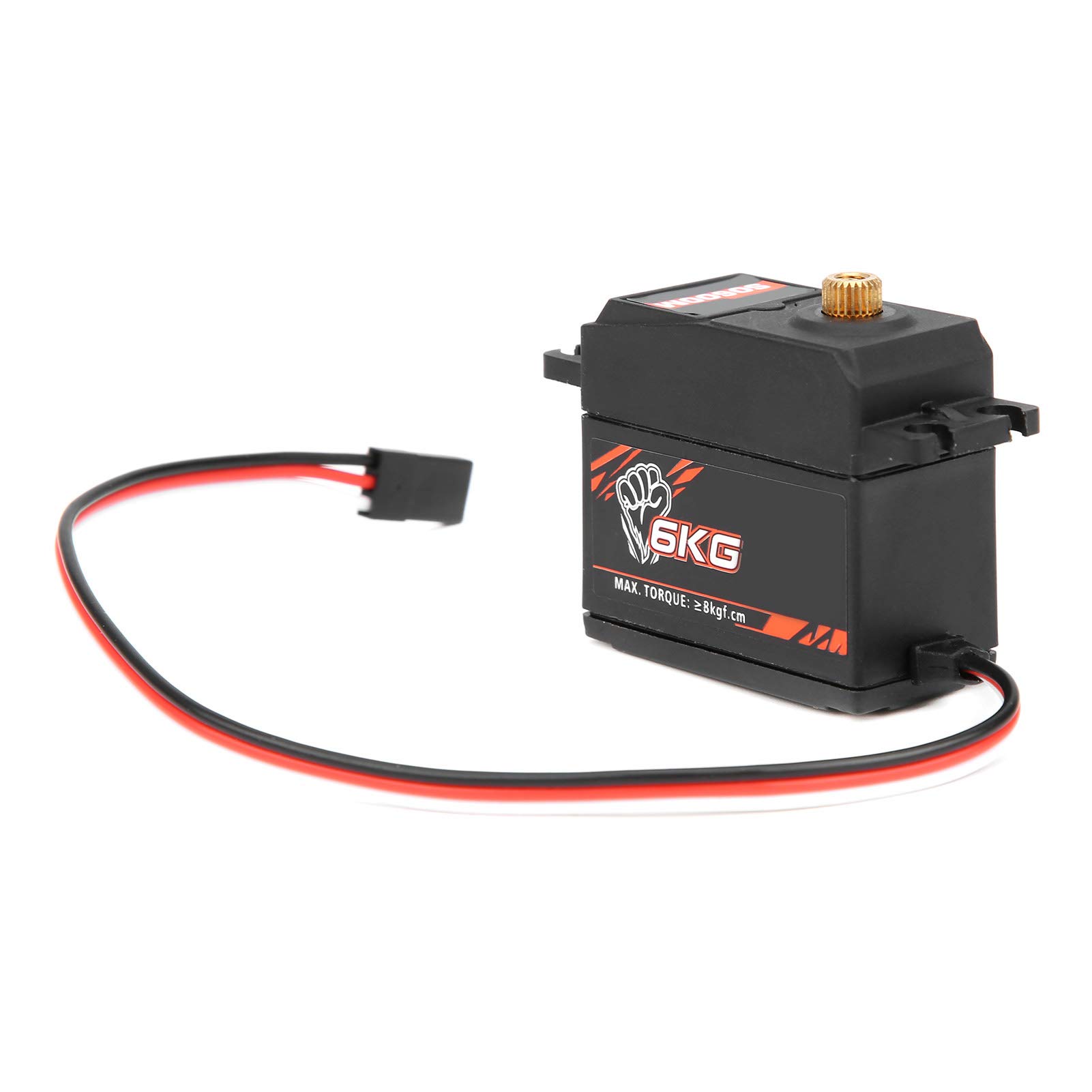High Torque 6KG Digital Metal Servo for 1:10 RC Cars, Boats & Fixed-Wing Aircraft - Durable Upgrade Accessory for High-Speed Racing & Remote Control Hobbies