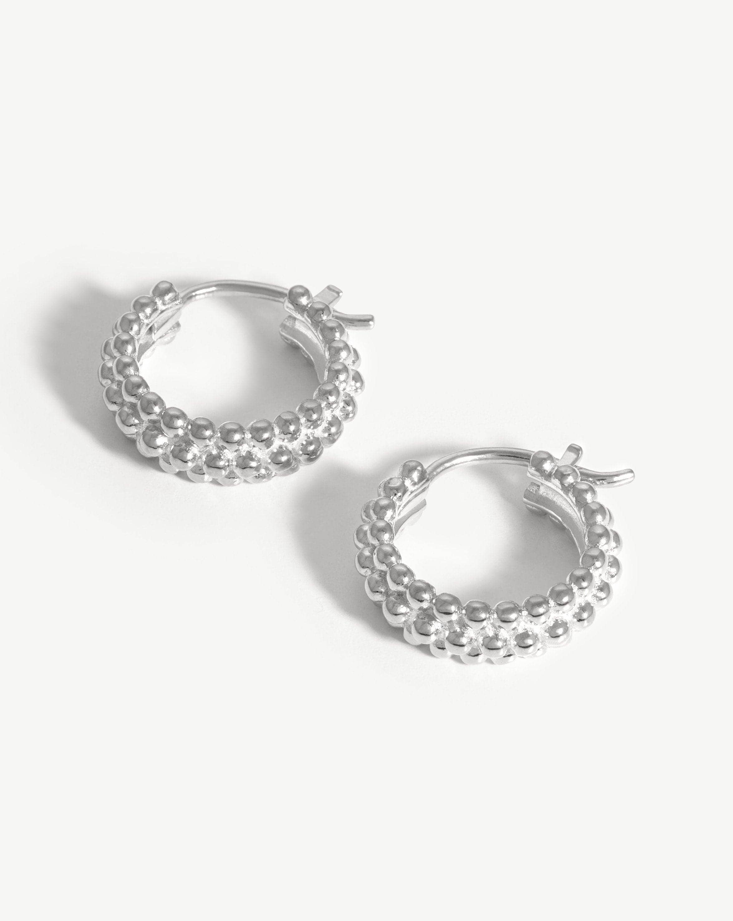 Mini Baya Hoop Earrings for Women - Small Gold Plated Huggie Hoops - Dainty Everyday Jewelry for Casual & Office Wear