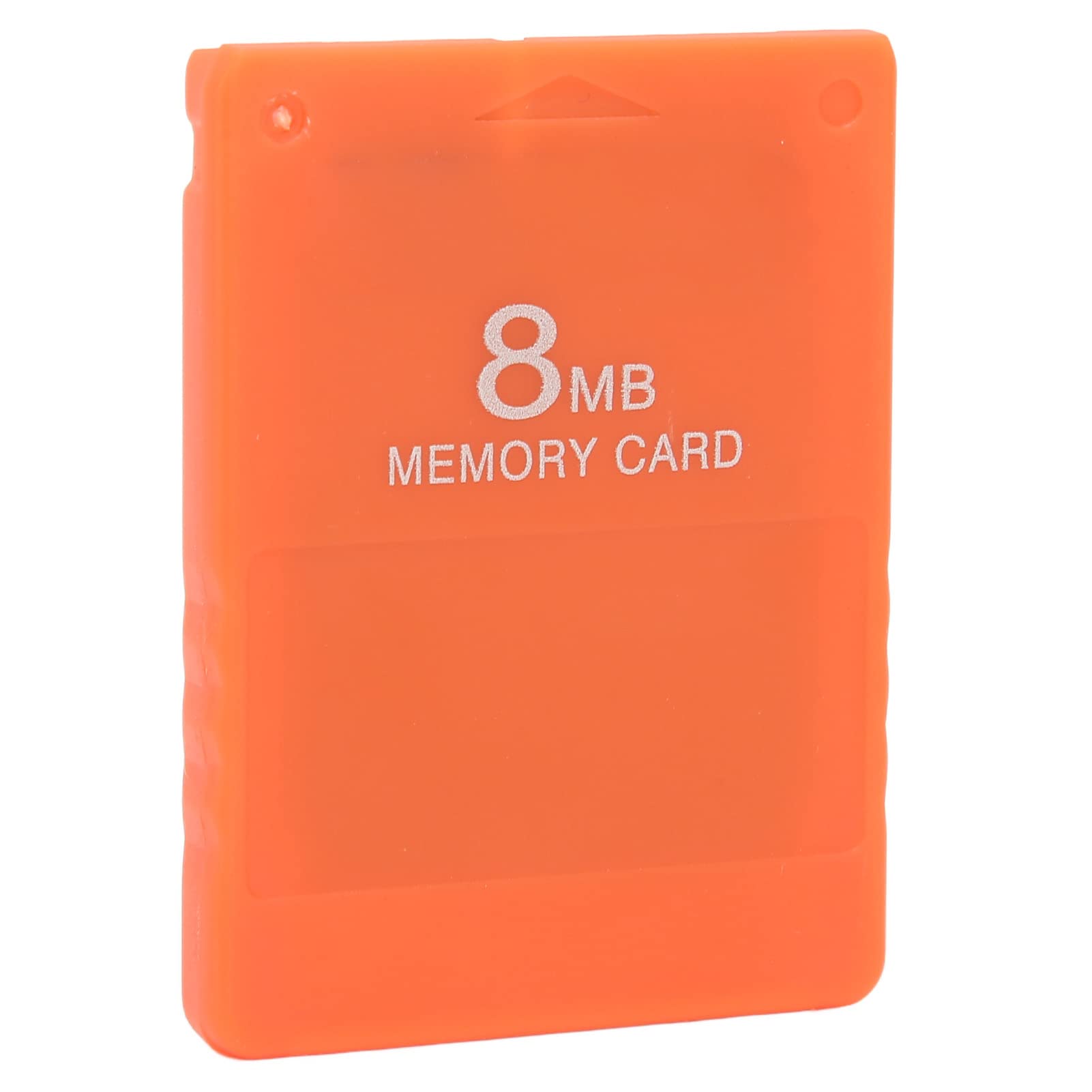VBESTLIFE 8MB FMCB 1.966 High Speed PS2 Memory Card - Plug & Play Game Save Storage for PlayStation 2 (Orange) - Perfect for Backing Up Game Progress & Homebrew Applications