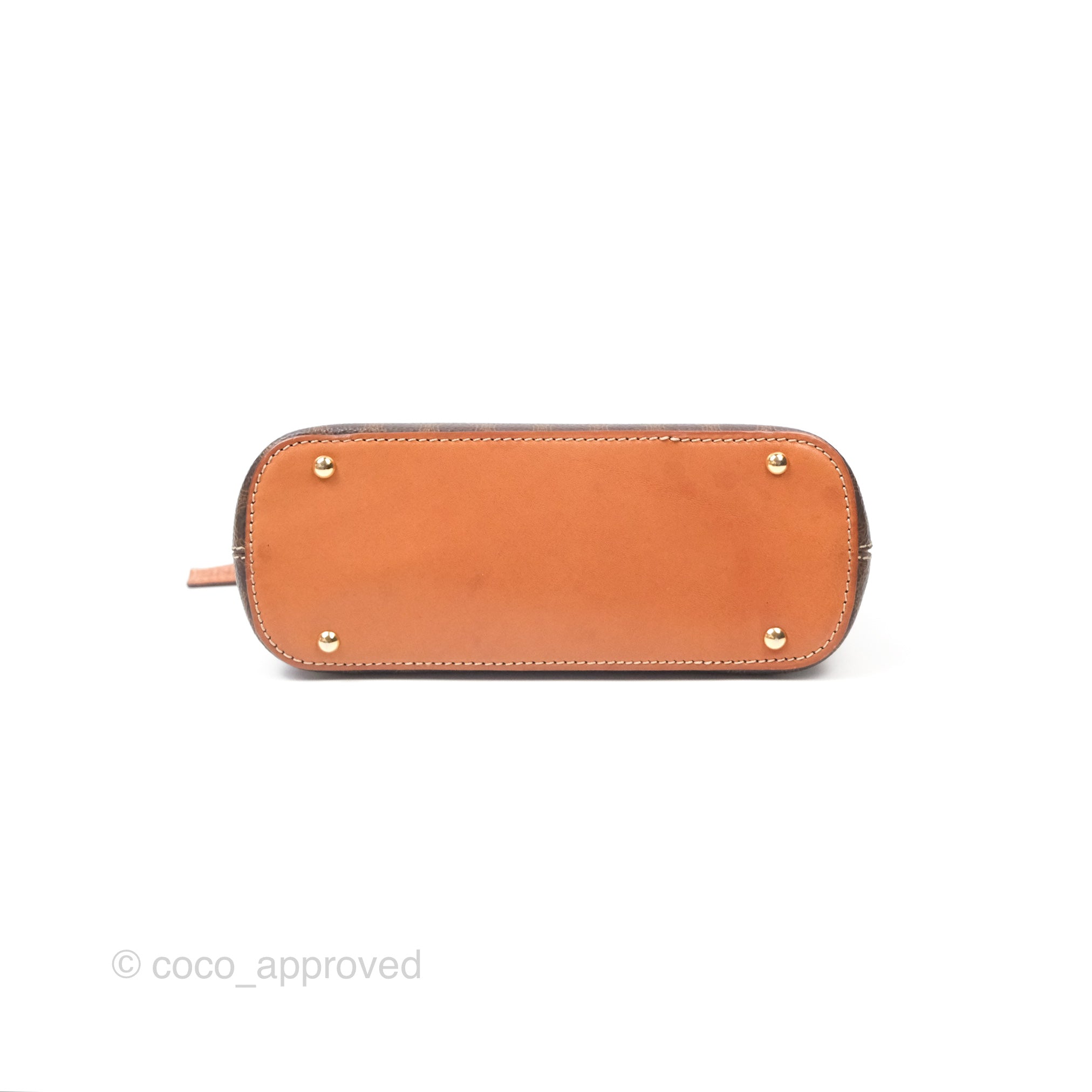 Vintage Celine Macadam Top Handle Handbag in Tan Brown - Perfect for Work, Travel & Everyday Elegance