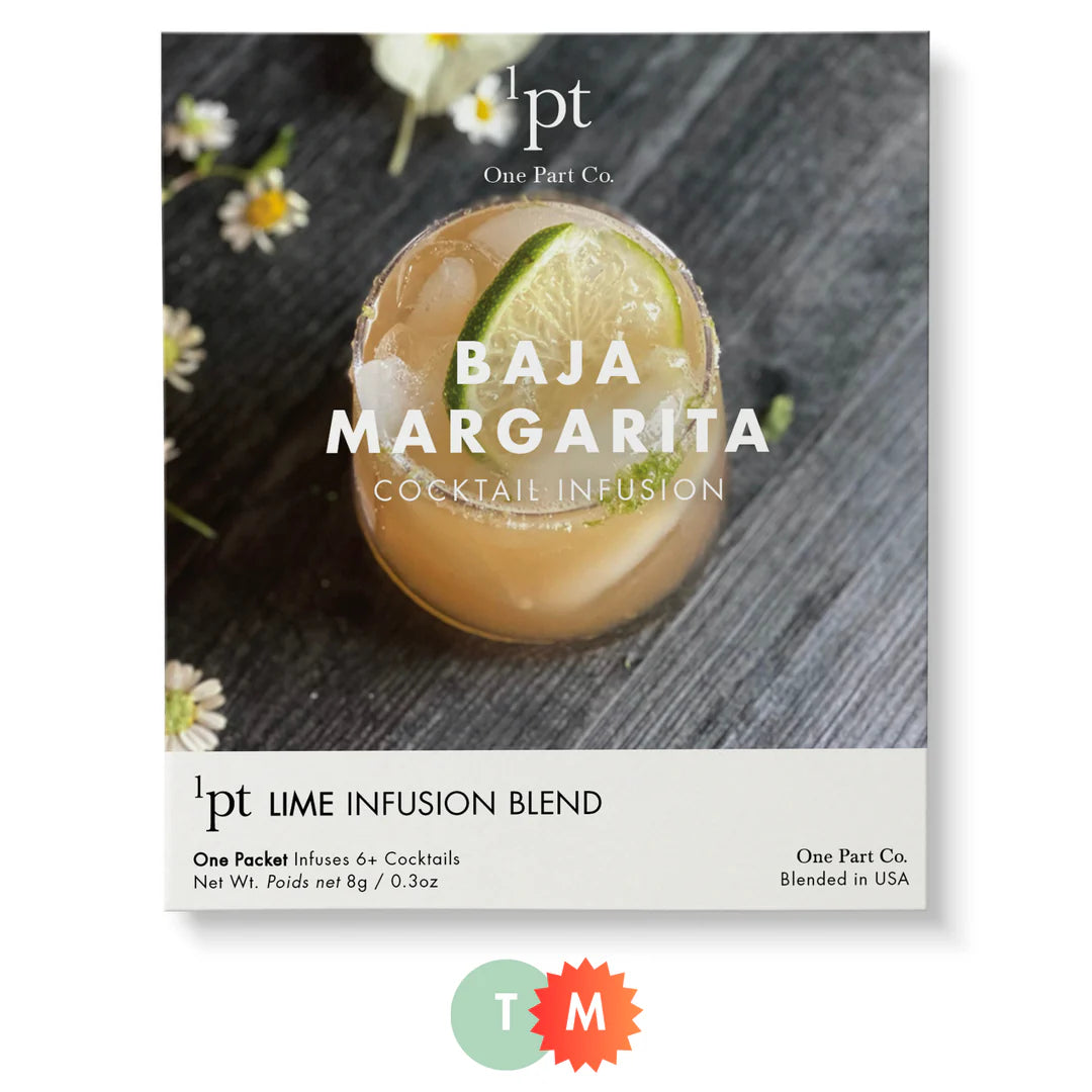 1 PT Cocktail Infusions - Baja Margarita Mix for Refreshing Summer Drinks | Perfect for Margaritas, Cocktails & Party Beverages