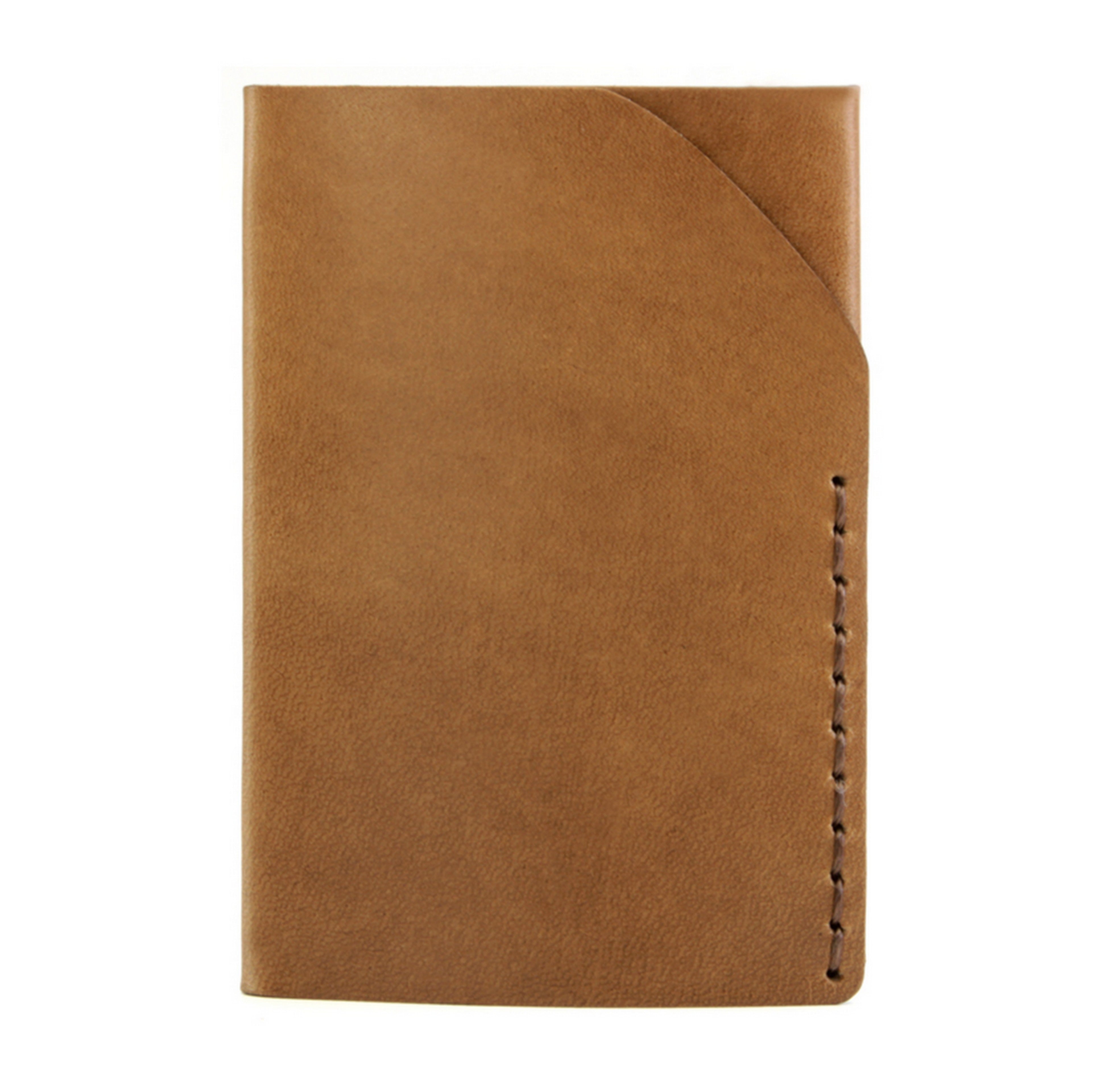 Ezra Arthur No. 2 Genuine Leather Wallet Card Holder (Whiskey Brown) - Slim RFID Blocking Minimalist Front Pocket Wallet for Men & Women - Perfect for Travel, Business Cards, and Everyday Carry