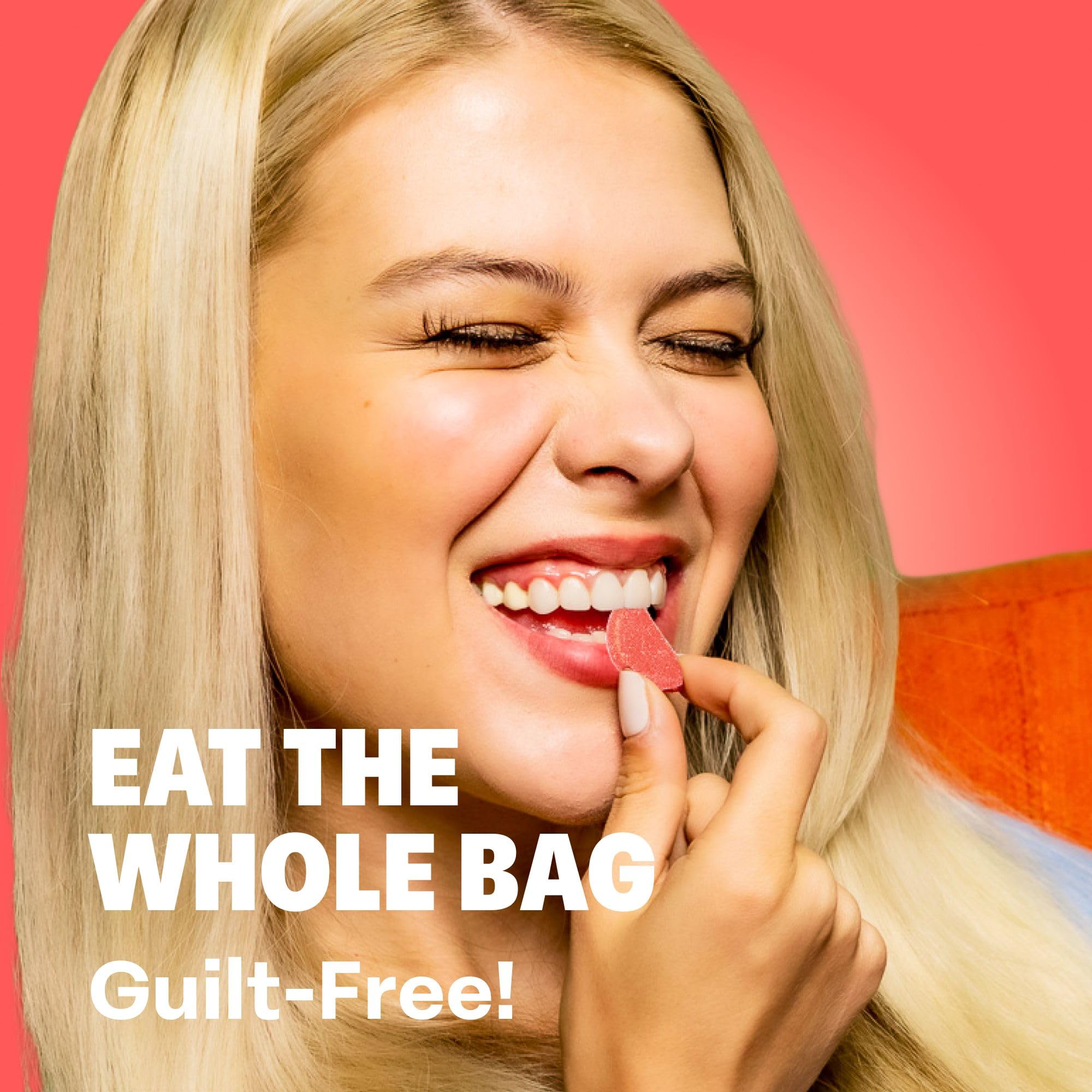 Shameless Snacks - Healthy Low Calorie Keto Gummies, Sugar Free & Gluten Free Candy - 6 Pack Wassup Watermelon Flavor | Perfect for Weight Loss, Keto Diet & On-the-Go Snacking