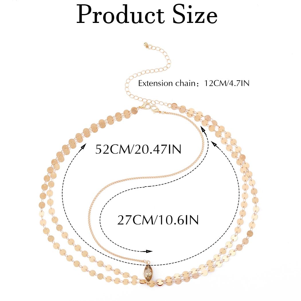 Yean Gold Head Chain - Bohemian Hair Jewelry & Forehead Band for Women - Perfect for Music Festivals, Weddings, and Boho Style Accessories