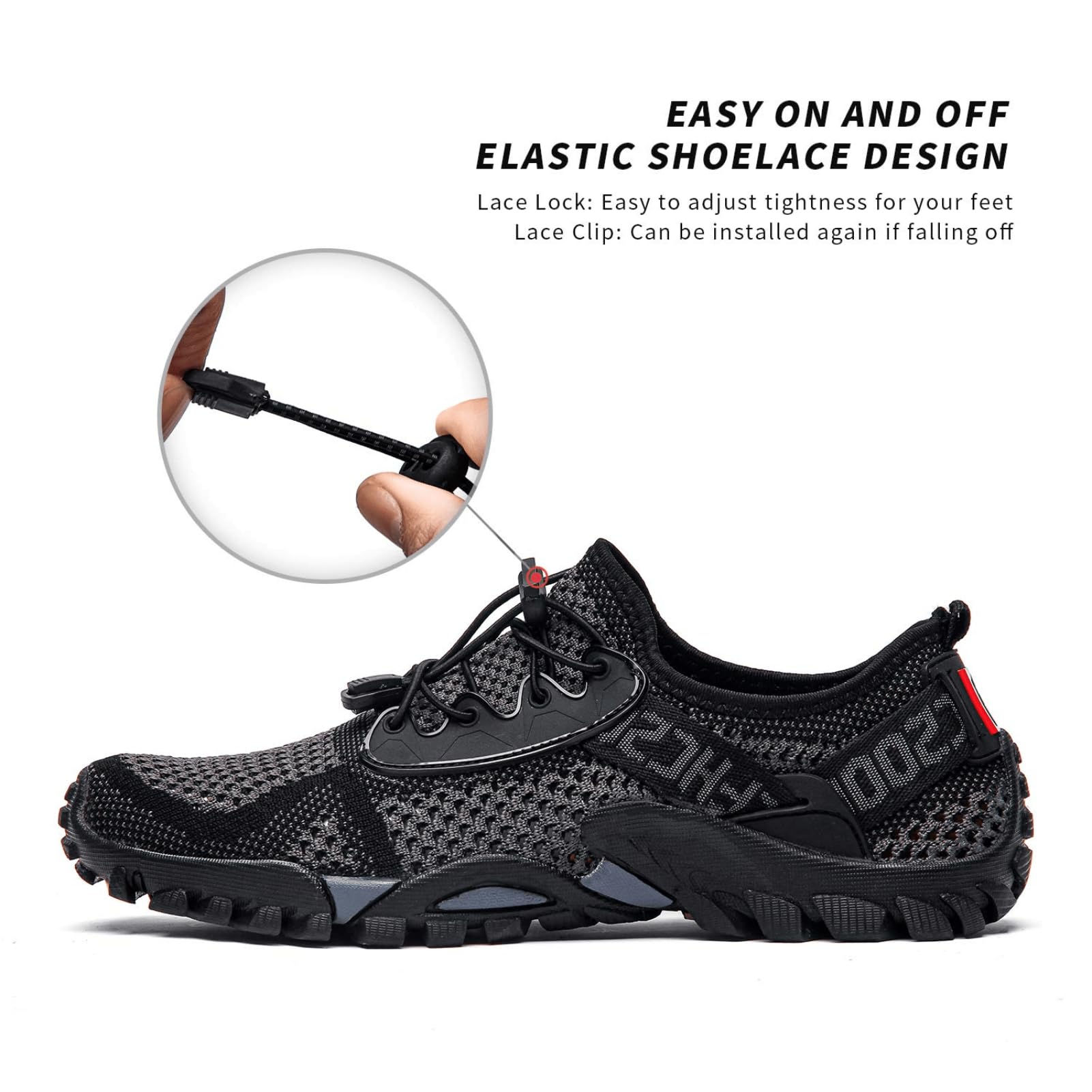SOBASO Quick-Drying Water Shoes for Women & Men - Lightweight Hiking, Swimming, Beach, Fishing, Diving, Sailing - Perfect for Water Sports, Travel & Outdoor Adventures