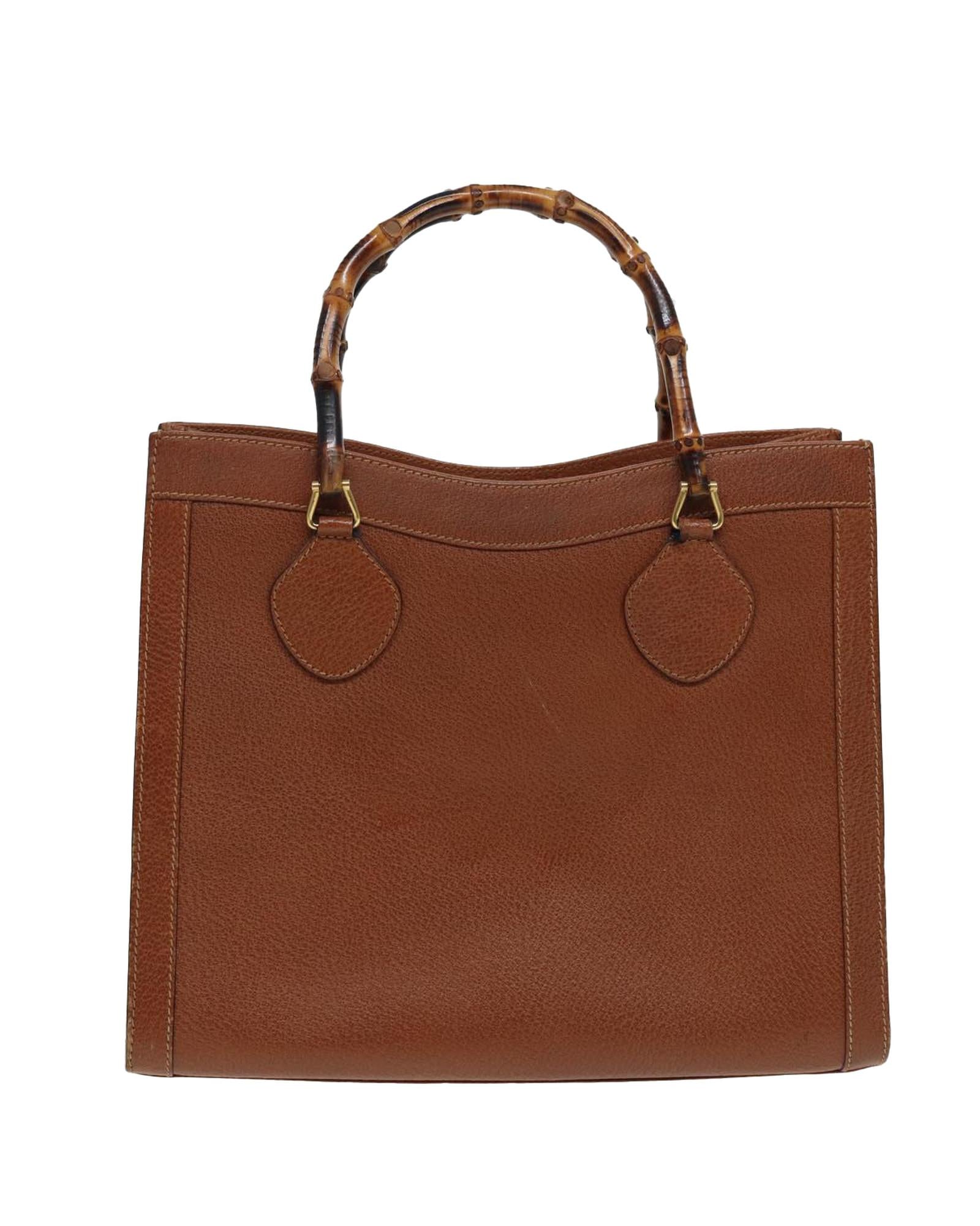 Premium Bamboo Leather Handbag with Authentic Detailing - Stylish & Eco-Friendly Women's Tote for Work, Travel & Everyday Use