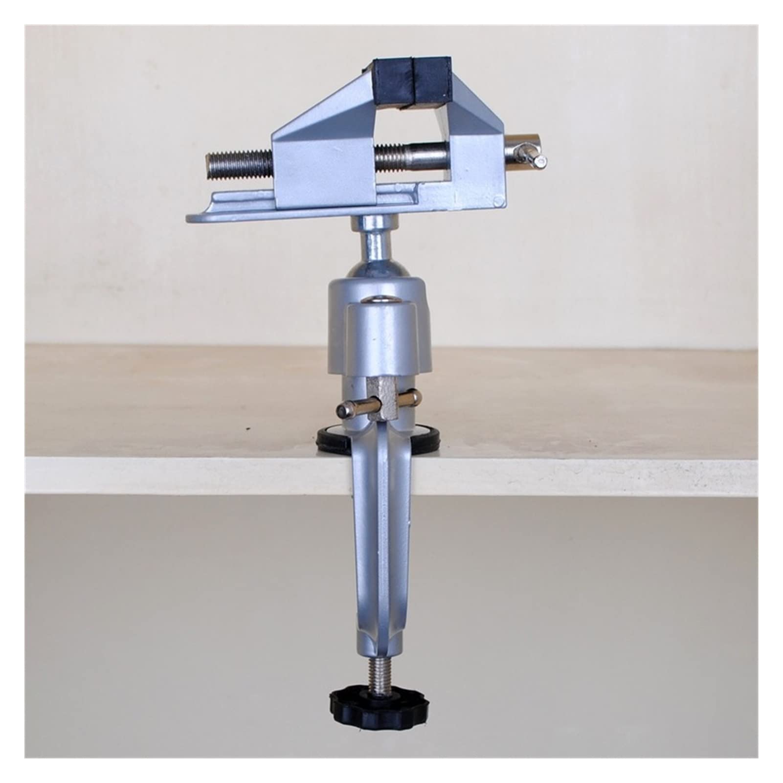Universal Electric Drill Stand Holder - Swivel Table Vise & Bench Clamp Bracket for Woodworking | Multifunctional Movable Home Vice & Grinder Accessory | Perfect for DIY Projects, Metalworking, and Home Workshop Use