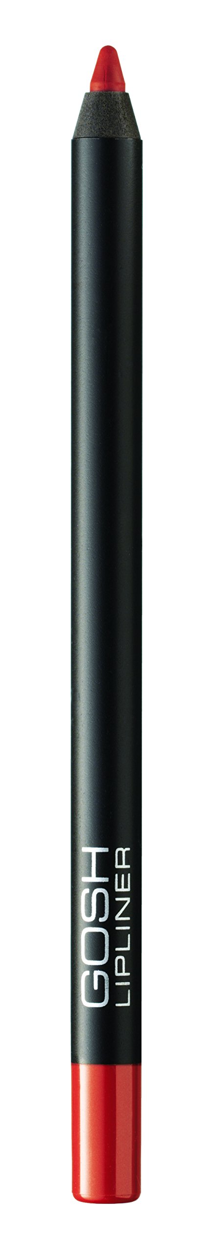 Gosh Velvet Touch Lip Liner - Simply Red Long Lasting Matte Lip Pencil for Precise Definition | Perfect for Everyday Wear & Night Out Makeup
