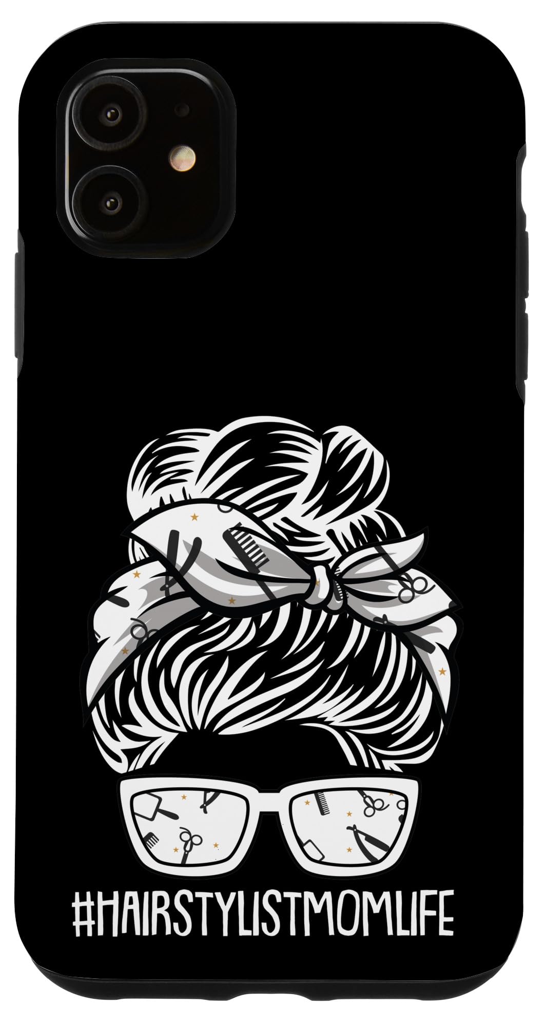 iPhone 11 Case for Hair Stylists - Perfect Gift for Mom, Mother's Day, Hairdresser & Stylist Moms - Durable Phone Cover for Work & Daily Use