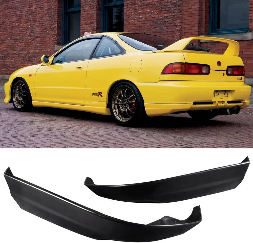 1998-2001 Acura Integra Hatchback Rear Bumper Lip - USDM Style PU Black Spoiler for Enhanced Aerodynamics & Sporty Look - Perfect for Car Enthusiasts & Street Racing Upgrades